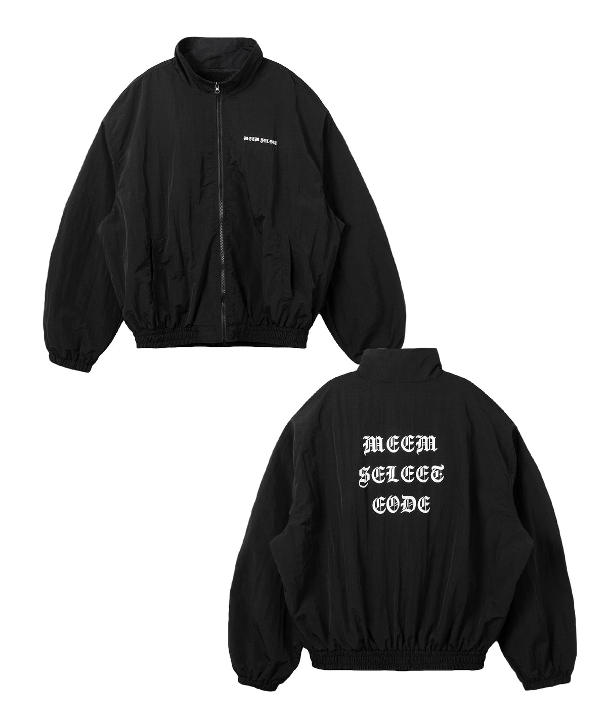 グランジロゴナイロンジャケット /  grunge logo nylon jacket