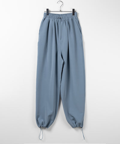 【 ４size／６color 】２WAYドロストタックギャザーバルーンワイドパンツ