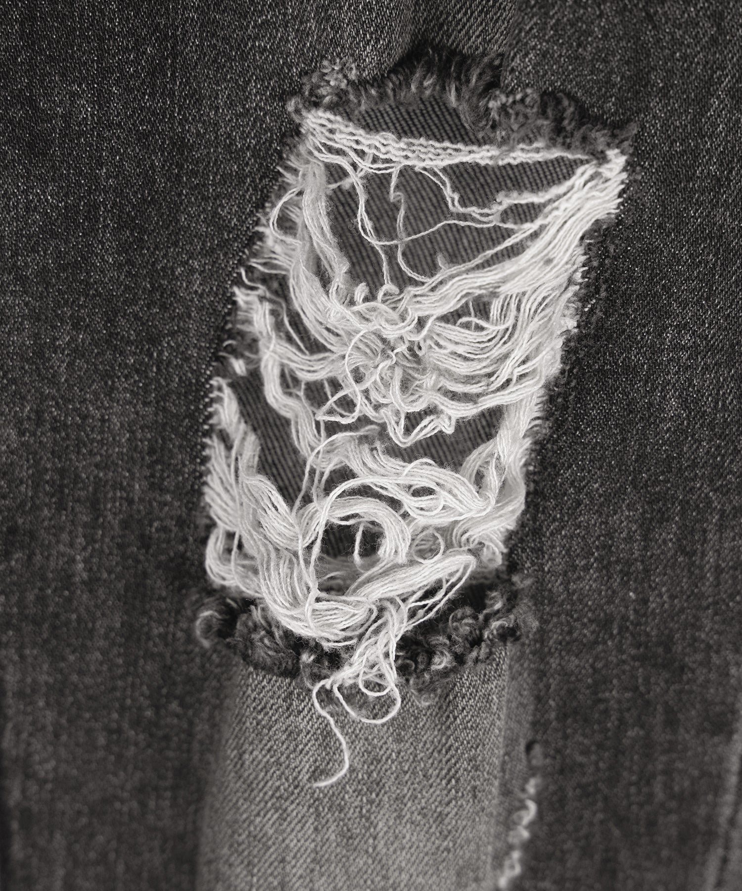 クラッシュダメージヴィンテージフレアデニム ／ crush damage vintage flare denim