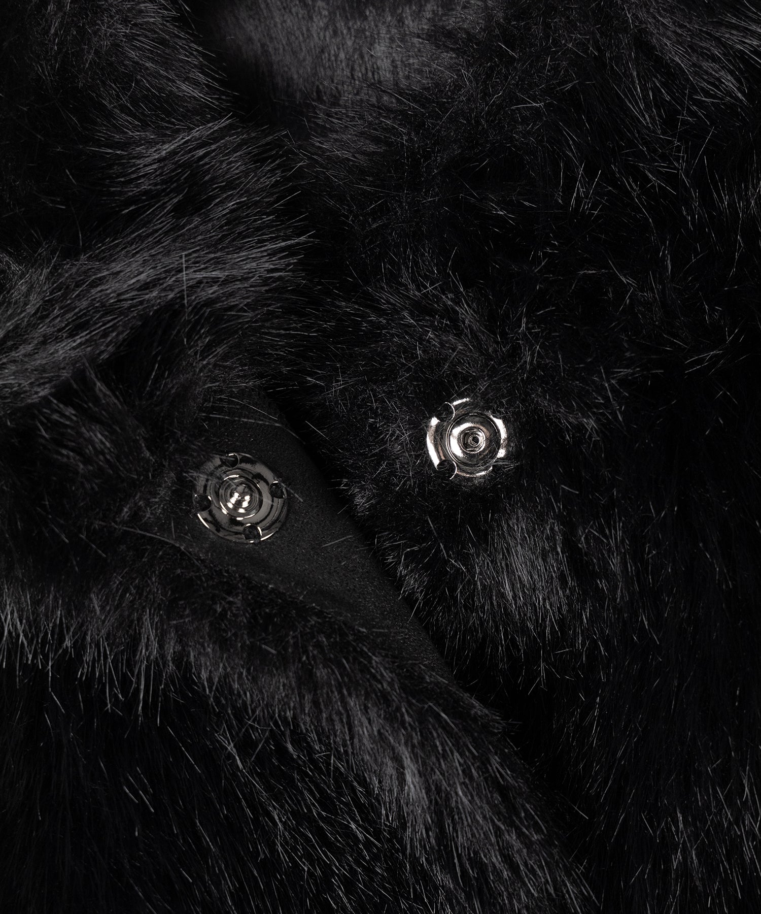 【 ５color 】スタンドカラーフェイクファークロップドコート ／ stand collar fake fur cropped coat