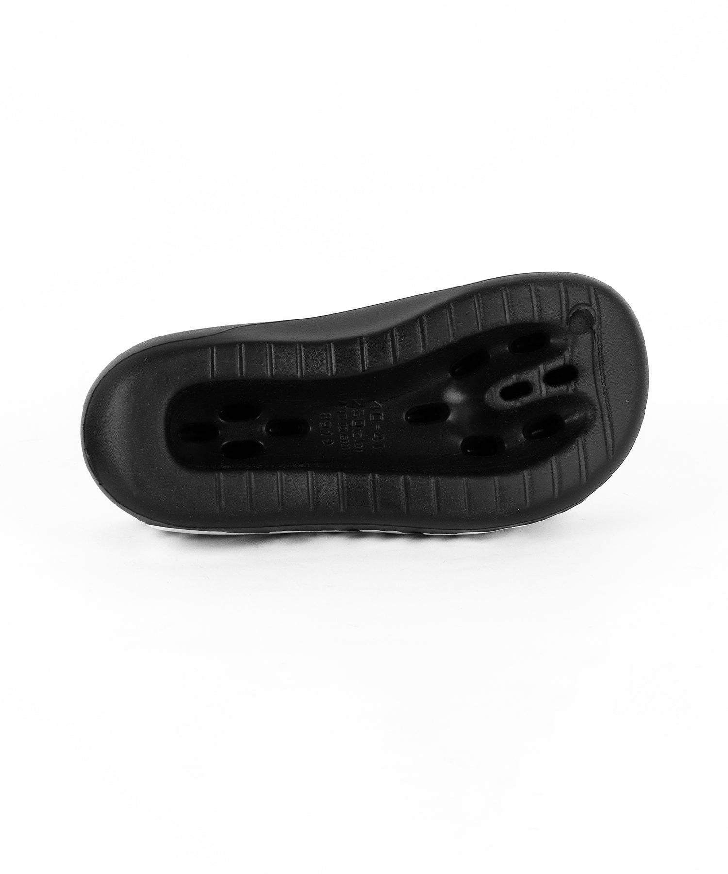 レタリングロゴ厚底スライドサンダル ／ lettering logo platform slide sandals