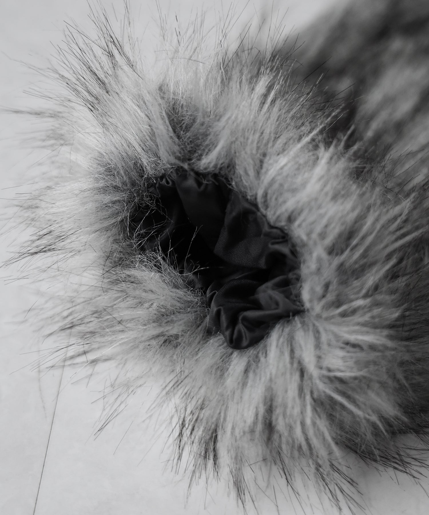 フェイクファーレッグウォーマー ／ fake fur leg warmer