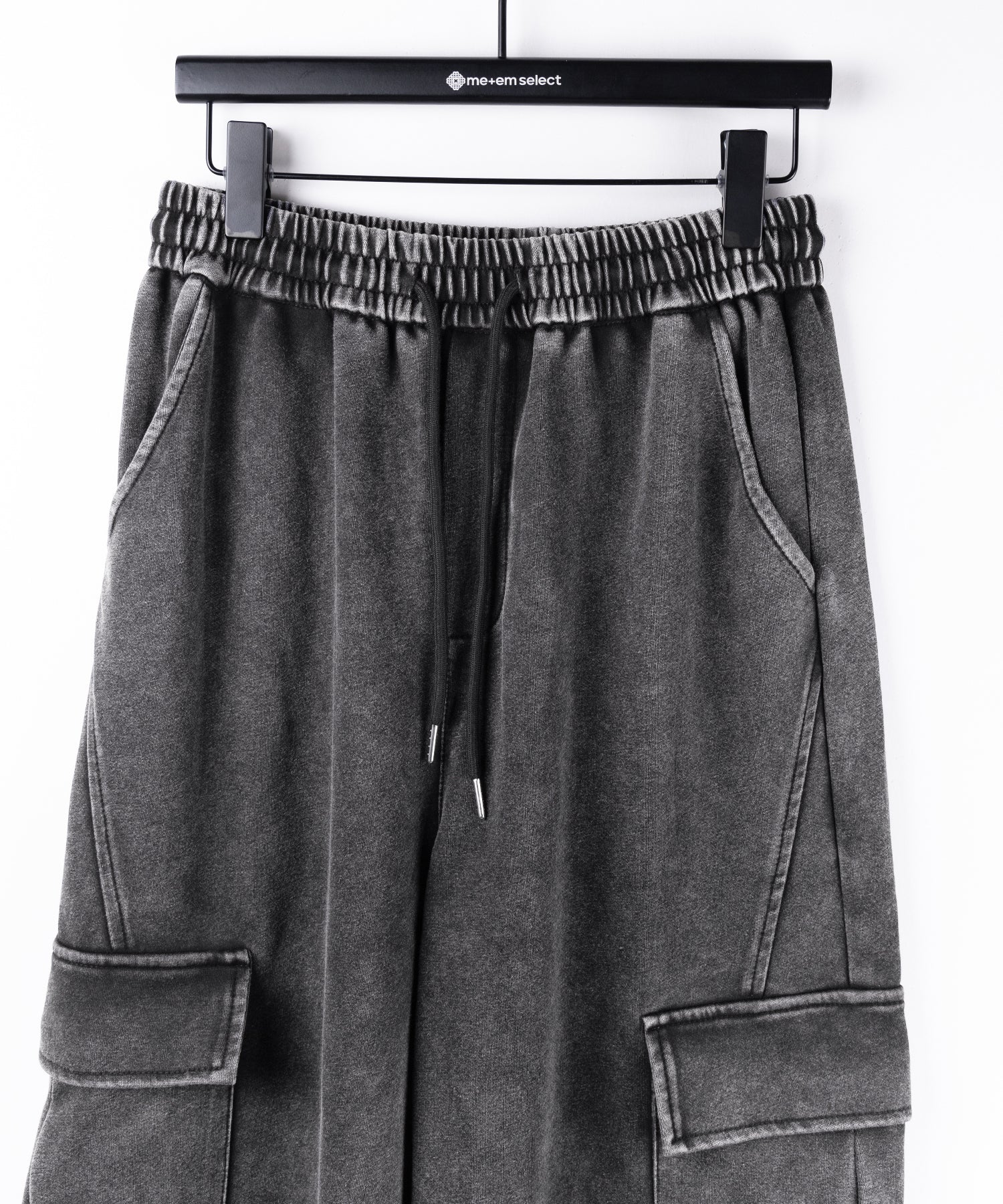 【 裾絞り可能２WAY 】ピグメントヴィンテージタックカーゴスウェットパンツ ／ pigment vintage tuck cargo sweatpants