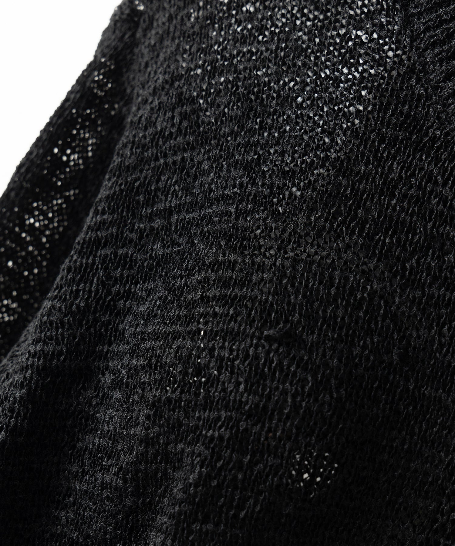 【 ３color 】ダメージシアーニットショートカーディガン ／ damage sheer knit short cardigan