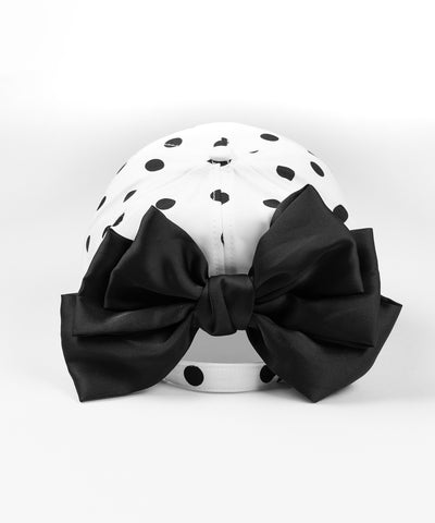 ドットバックリボンキャップ ／ DOT back ribbon CAP