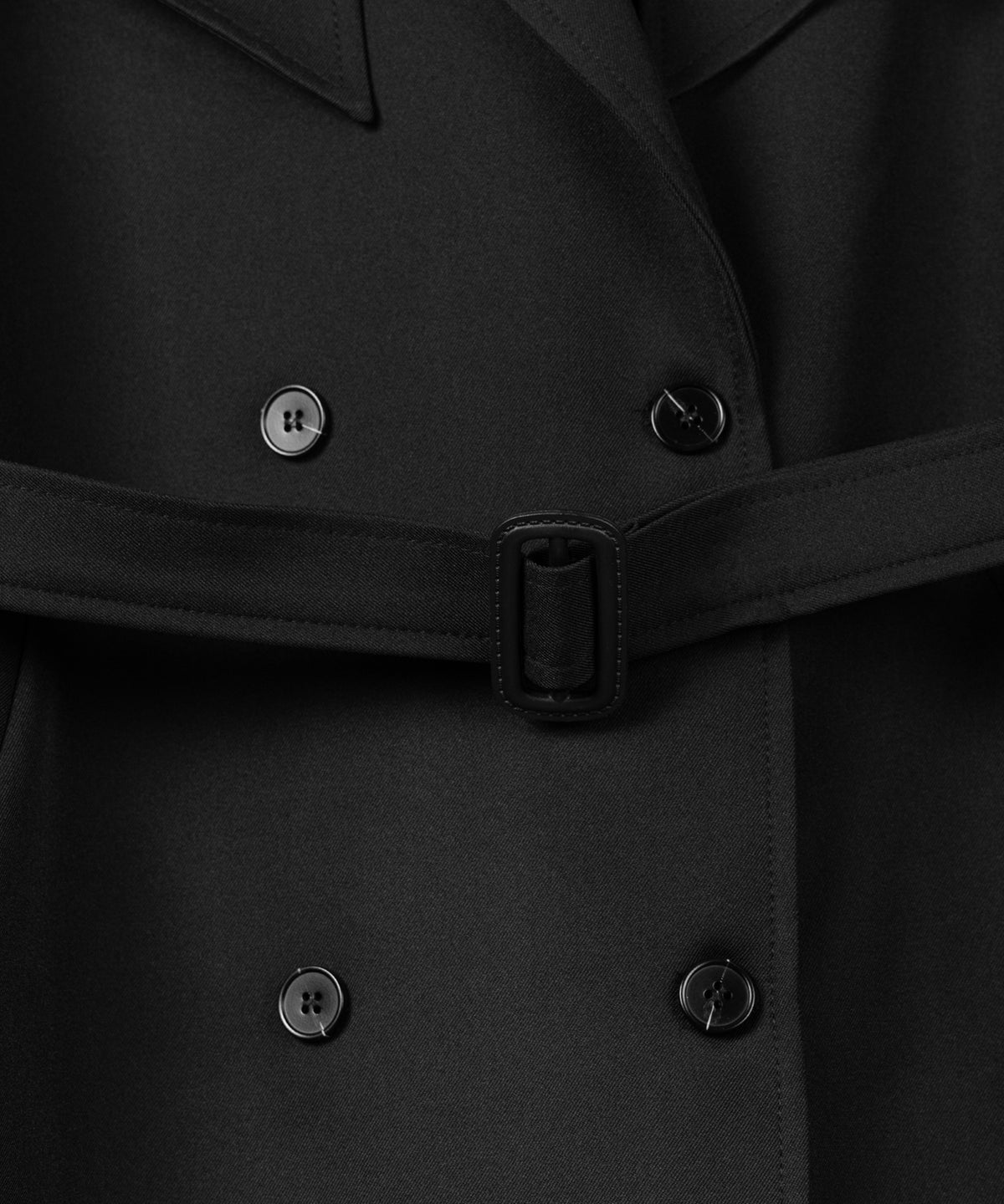 ウエストマークレディミドルトレンチコート ／ waistmark lady middle trench coat