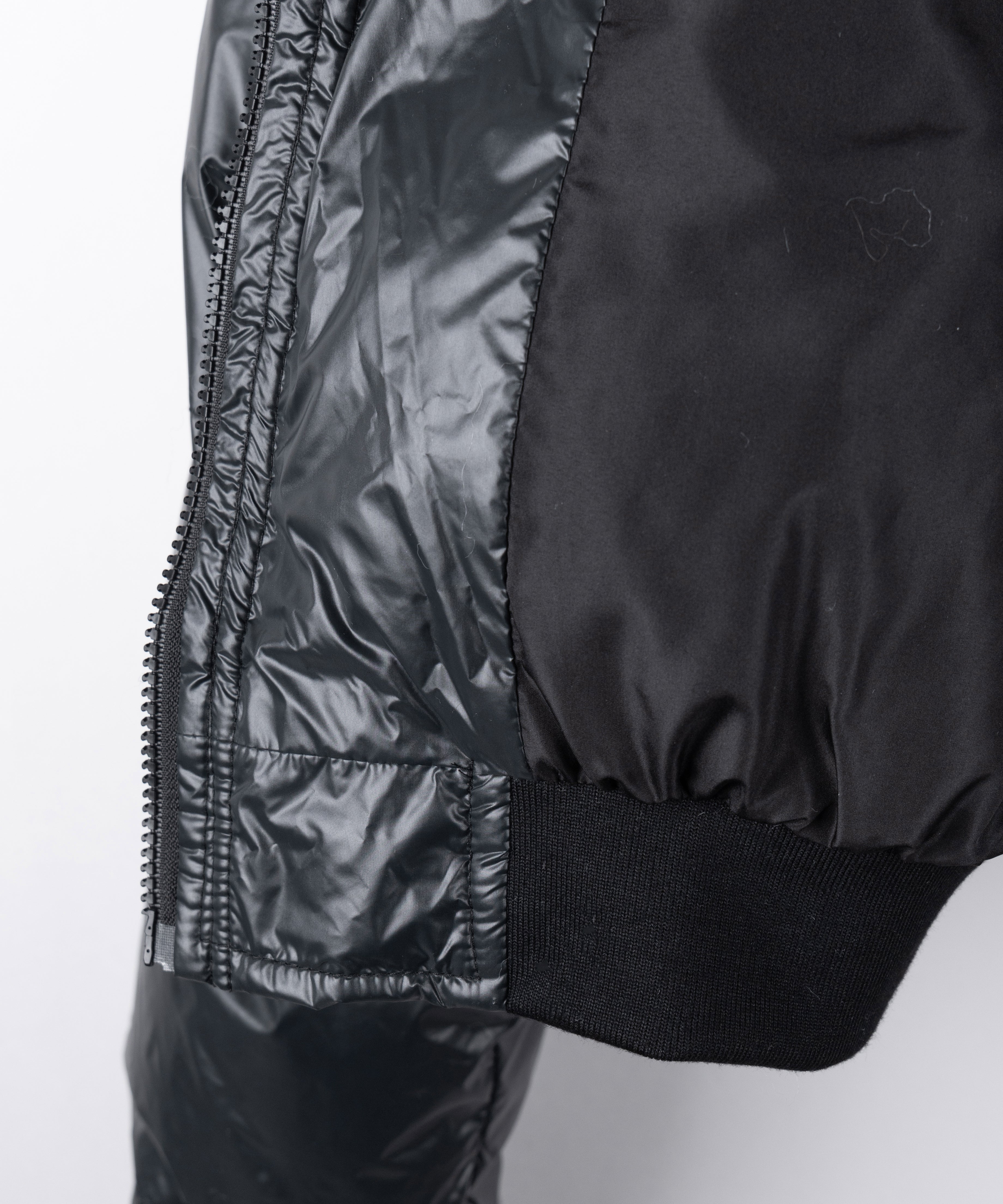 フェイクファー襟レディパフショートダウンジャケット ／ fakefur collar lady puff short down jacket