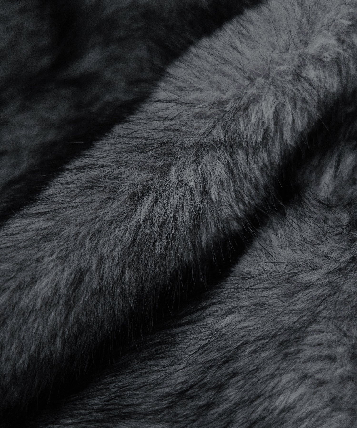 スタンドカラーミックスファーショートコート ／ stand-collar mix fur short coat