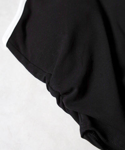 【２点セット 】２WAY クロスストラップショートカーディガン＋ ホルターリボンバイカラーキャミSET ／ 2WAY cross strap short cardigan + halter ribbon bicolor camisole SET