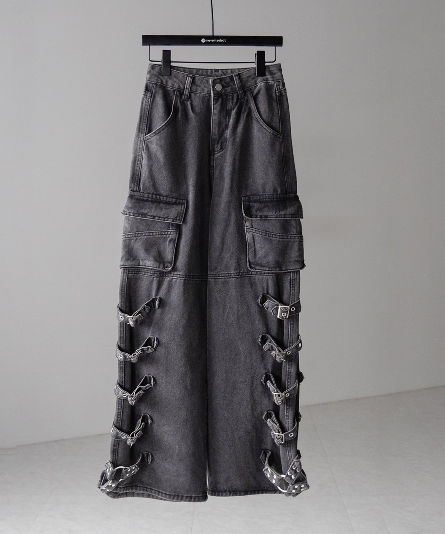 【 ４size 】ヴィンテージサイドベルテッドカーゴデニム ／ vintage side belted cargo denim