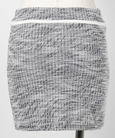 【 セットアップ】ツイードボタンショートビスチェ ＋ ミニスカート ＳＥＴ ／ 【 SETUP 】tweed button short buister ＋ mini skirt SET
