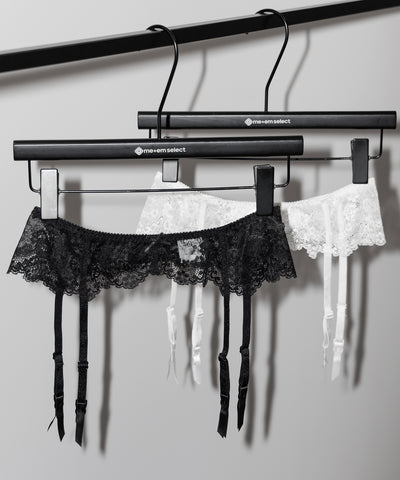 レースリボンストラップガーターベルト ／lace ribbon strap garter belt