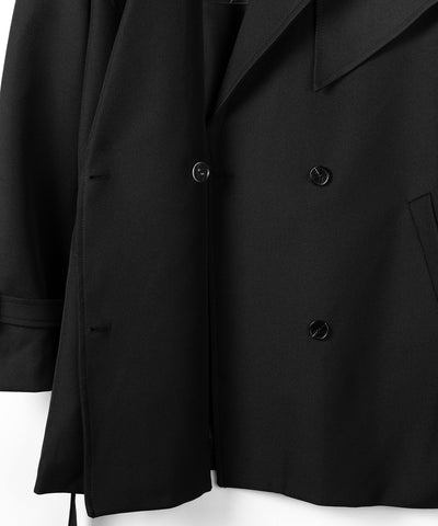 ウエストマークレディミドルトレンチコート ／ waistmark lady middle trench coat