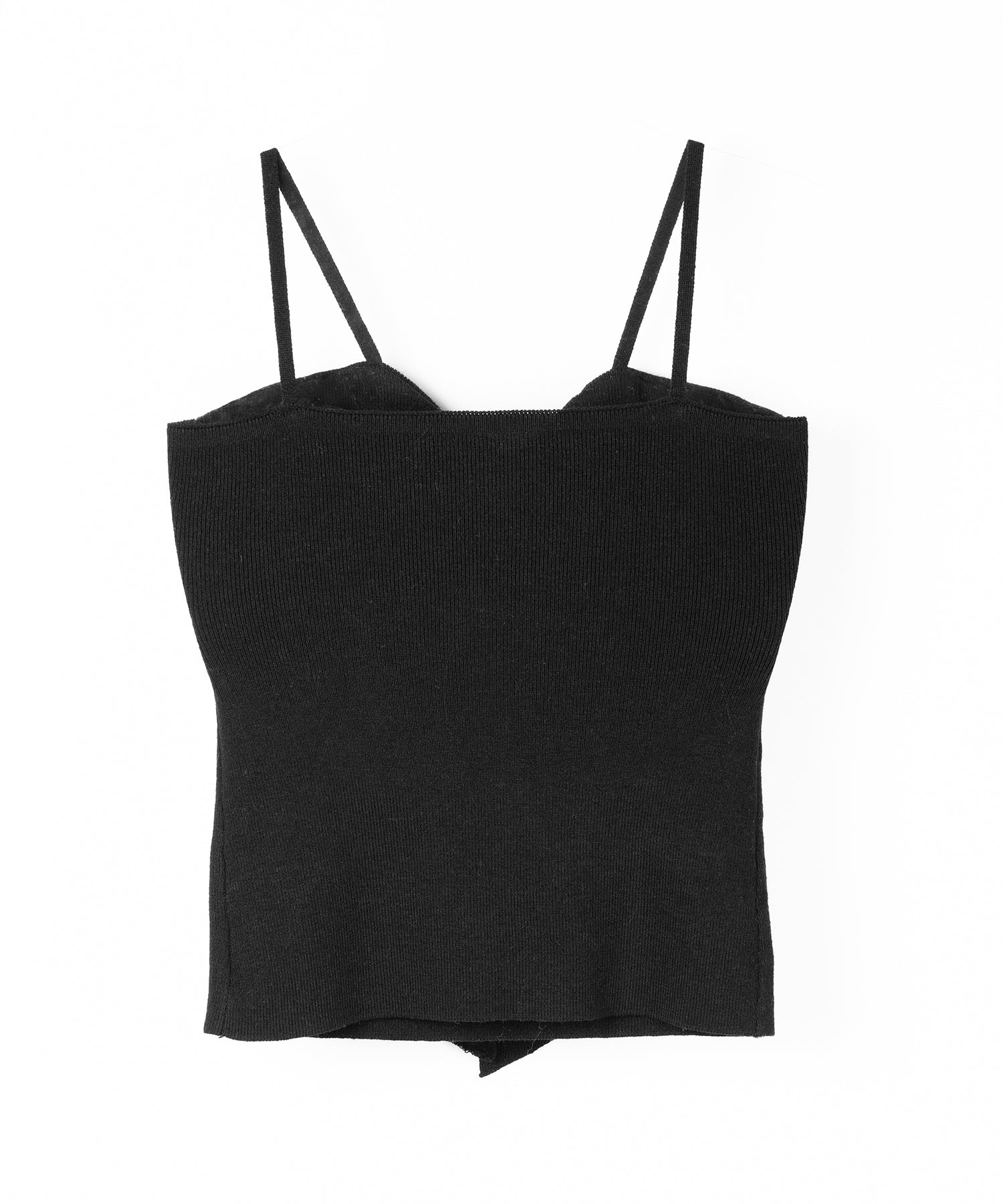 【 ２点セット 】リボンニットキャミソール ＋ カーディガンセット ／ribbon knit camisole + cardigan SET