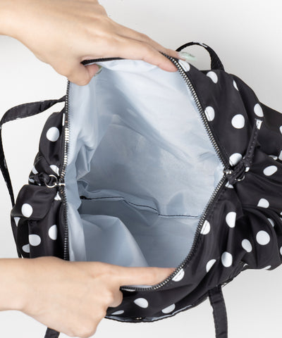 ドットミニボストンショルダーバッグ　／ Dot mini boston shoulder bag