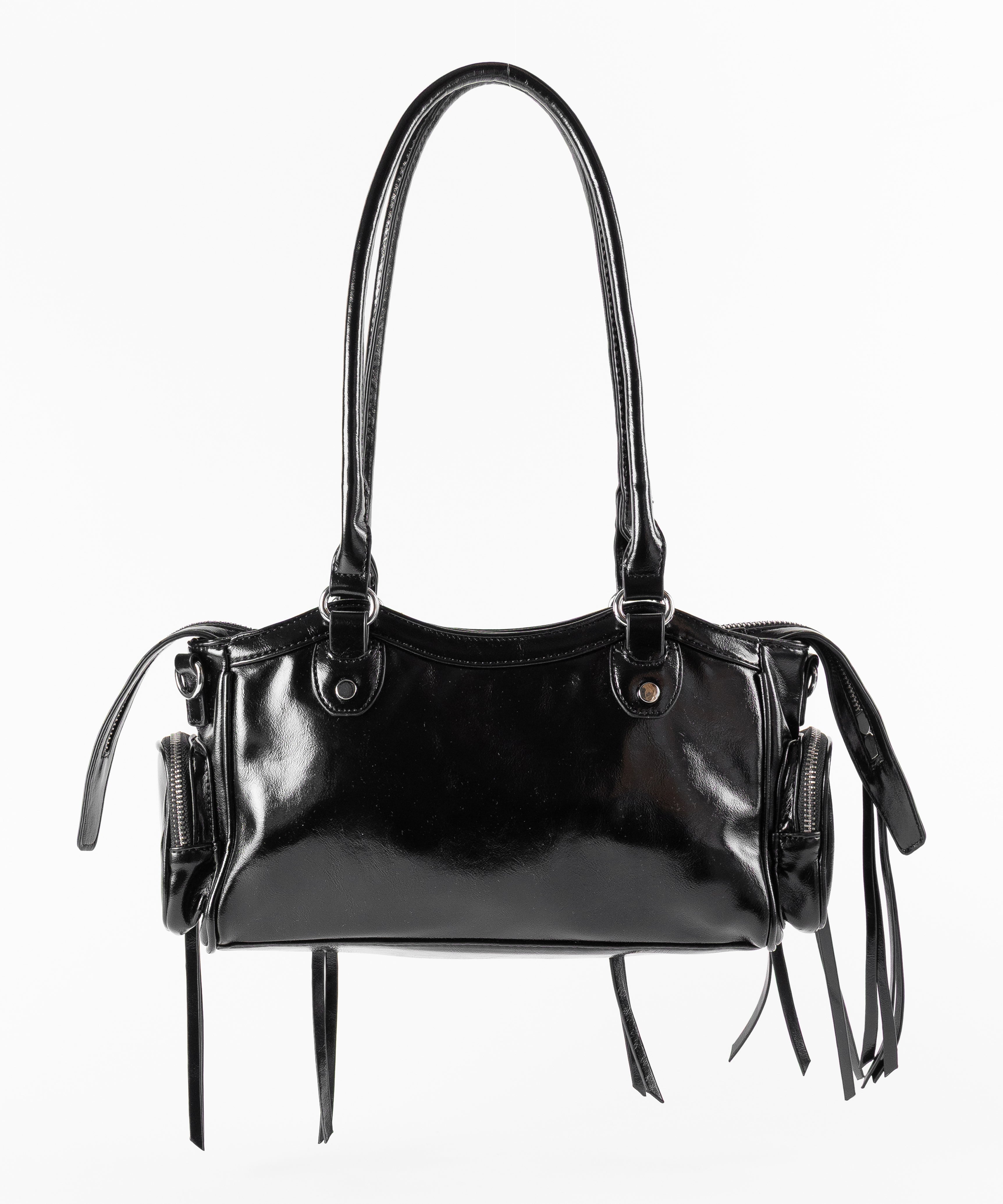 【 ショルダーストラップ付き２WAY 】ヴィンテージアウトポケットグランジボストンショルダーバッグ／ vintage out pocket grunge boston shoulder bag