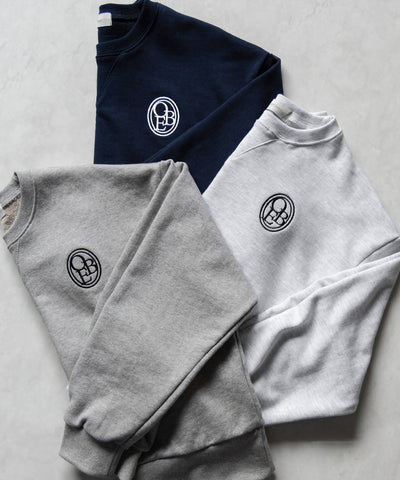 OBE刺繍 ロゴクロップドスウェット【 韓国製 】