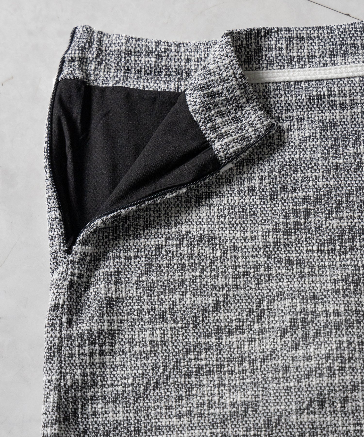 【 セットアップ】ツイードボタンショートビスチェ ＋ ミニスカート ＳＥＴ ／ 【 SETUP 】tweed button short buister ＋ mini skirt SET