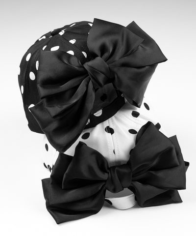 ドットバックリボンキャップ ／ DOT back ribbon CAP