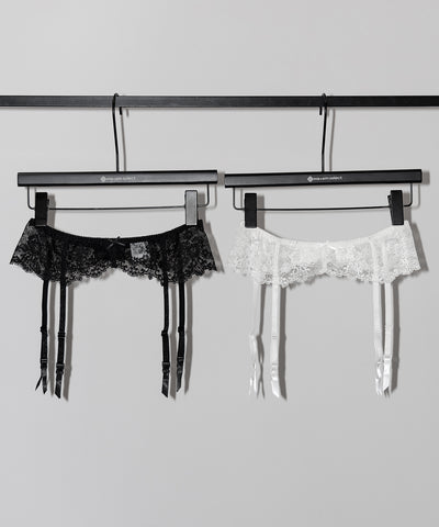 レースリボンストラップガーターベルト ／lace ribbon strap garter belt