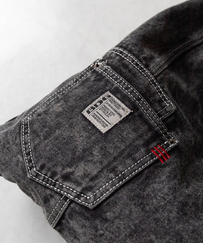【 ２color 】リメイクウォッシュトライアングルデニムショルダーバッグ ／ remade wash triangle denim shoulder bag