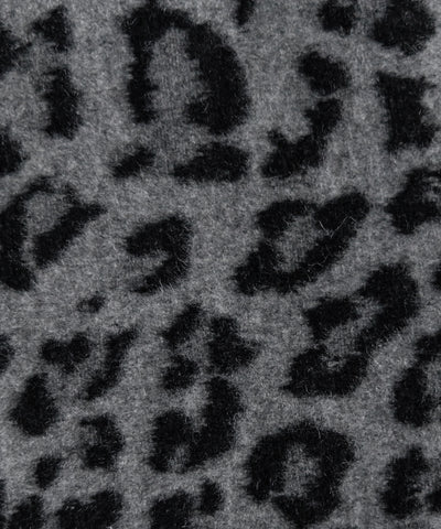 【 ２color 】レオパードワンハンドルショルダートートバッグ ／ leopard onehandle shoulder tote bag