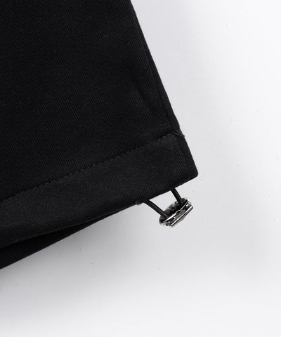 【 限定先行販売 】ドローコードタックワイドカーゴスウェットパンツ ／ drawcord tuck wide cargo sweatpants