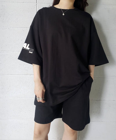 【上下2点セット】ストリートロゴＴ＆ショートパンツルームウェア ≪ NEW COLOR新登場！ ≫