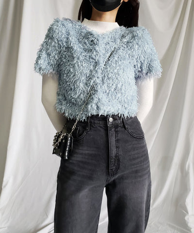 ～ NEW 2023SS ～ ムードフェザーショートトップス ／ mood feather short tops