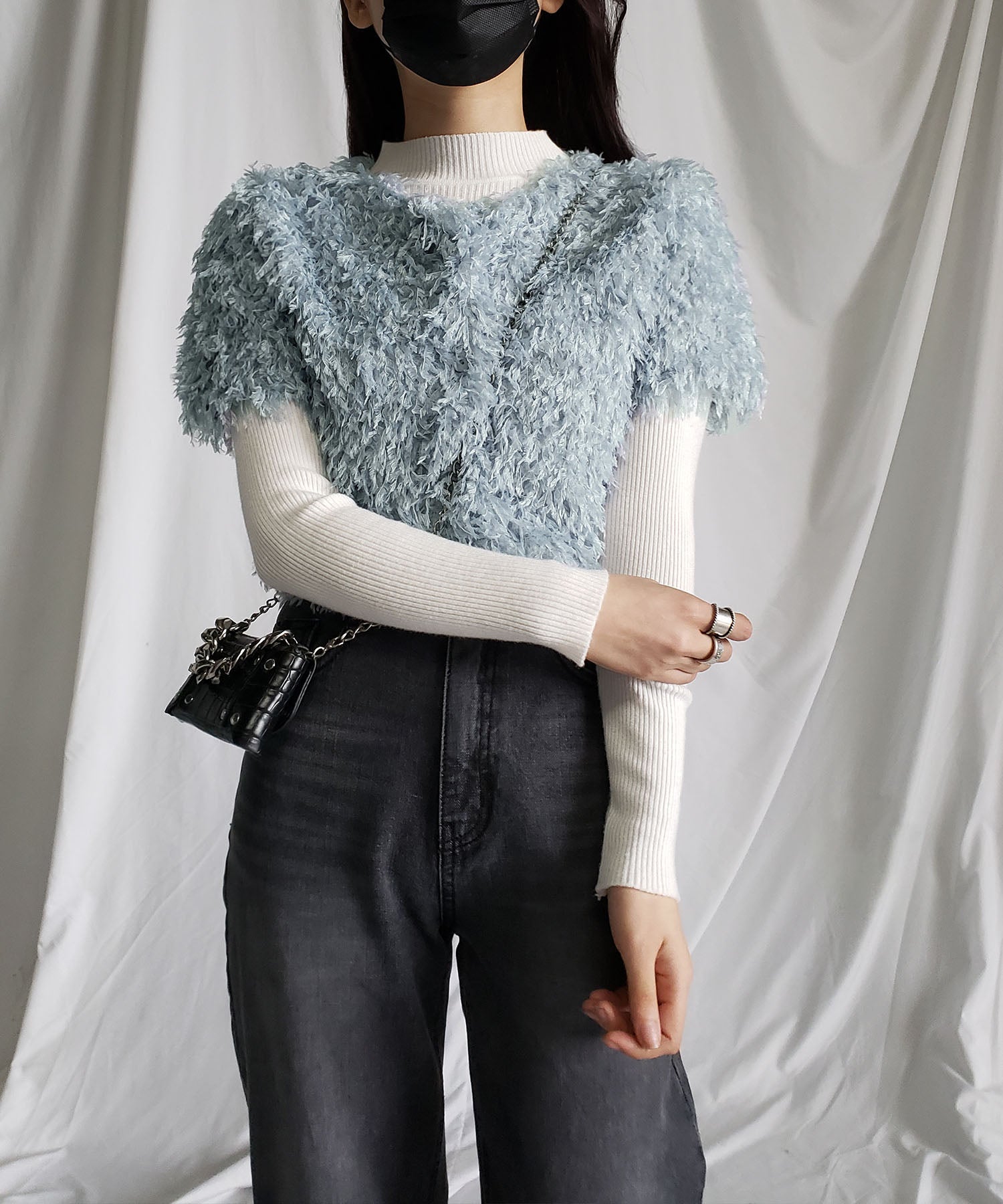 ～ NEW 2023SS ～ ムードフェザーショートトップス ／ mood feather short tops