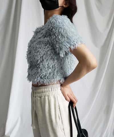 ～ NEW 2023SS ～ ムードフェザーショートトップス ／ mood feather short tops