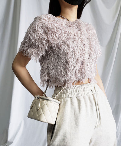 ～ NEW 2023SS ～ ムードフェザーショートトップス ／ mood feather short tops