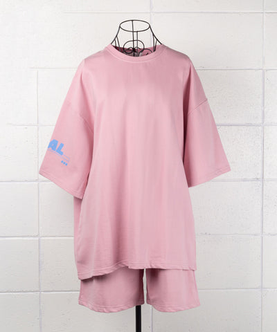 【上下2点セット】ストリートロゴＴ＆ショートパンツルームウェア ≪ NEW COLOR新登場！ ≫