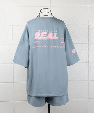 【上下2点セット】ストリートロゴＴ＆ショートパンツルームウェア ≪ NEW COLOR新登場！ ≫