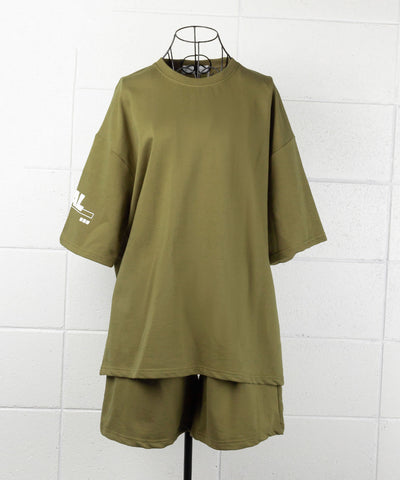 【上下2点セット】ストリートロゴＴ＆ショートパンツルームウェア ≪ NEW COLOR新登場！ ≫