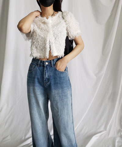 ～ NEW 2023SS ～ ムードフェザーショートトップス ／ mood feather short tops