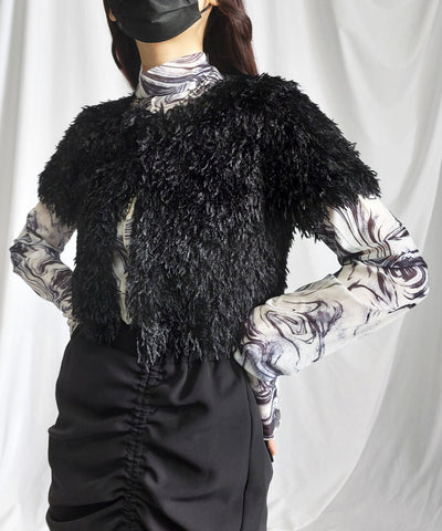 ～ NEW 2023SS ～ ムードフェザーショートトップス ／ mood feather short tops