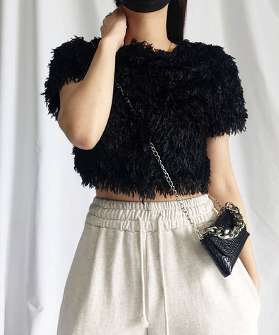 ～ NEW 2023SS ～ ムードフェザーショートトップス ／ mood feather short tops