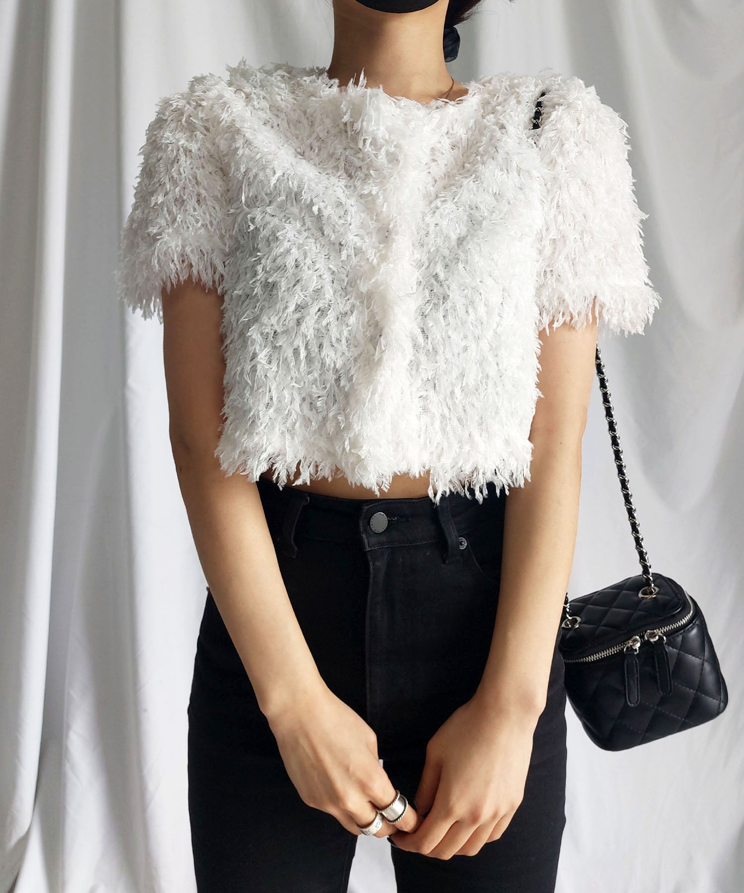 ～ NEW 2023SS ～ ムードフェザーショートトップス ／ mood feather short tops