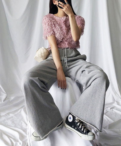～ NEW 2023SS ～ ムードフェザーショートトップス ／ mood feather short tops
