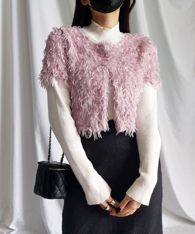 ～ NEW 2023SS ～ ムードフェザーショートトップス ／ mood feather short tops